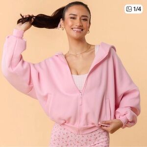 Relaxed Fit Blogilates - Women's
Marshmallow Full Zip Hoodie baby Pink size XL